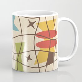 Mid Century Modern Googie Abstract Pattern 571 Mug