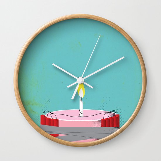 Make a wish Wall Clock