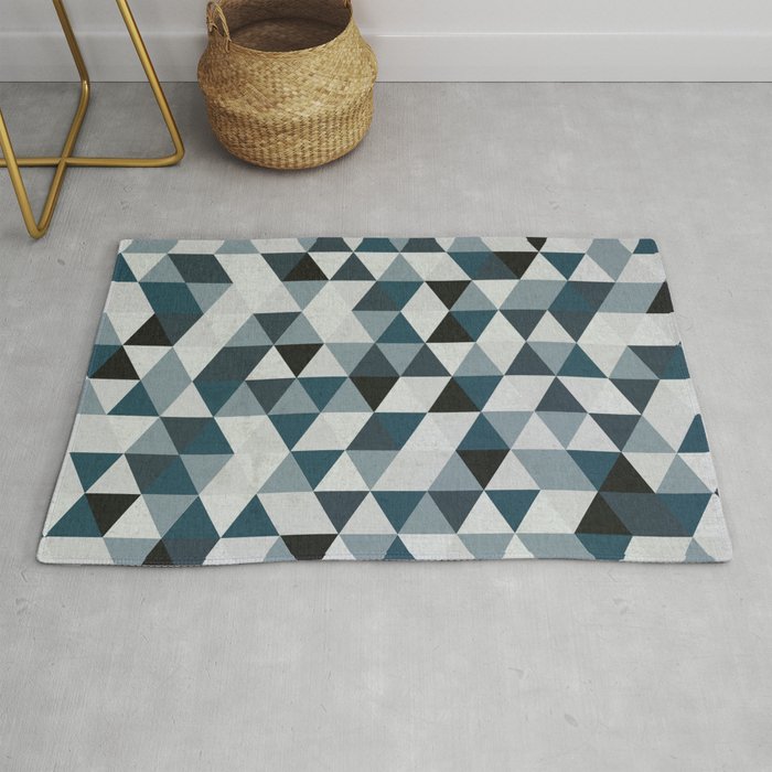 Triangle Pattern Rug Rug Information