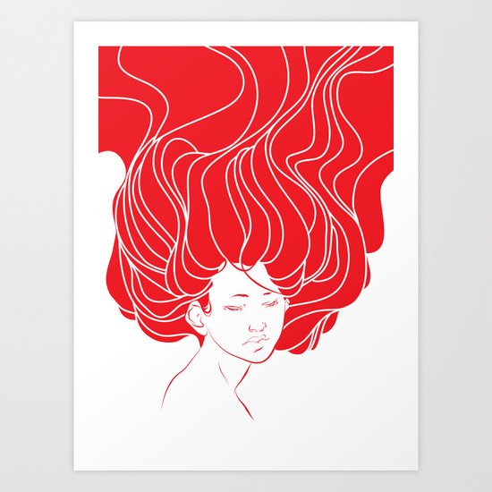 strand Art Print