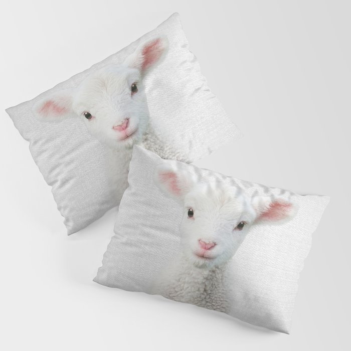 Lamb - Colorful Pillow Sham