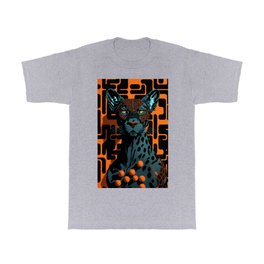 Black Panther Maximalist Eclectic T Shirt