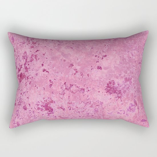 pink marble Rectangular Pillow