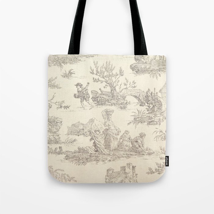 Tote bag toile outlet de jouy