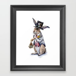 March Hare Framed Art Print