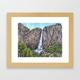 Yosemite Falls Framed Art Print