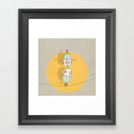 circus 003 Framed Art Print
