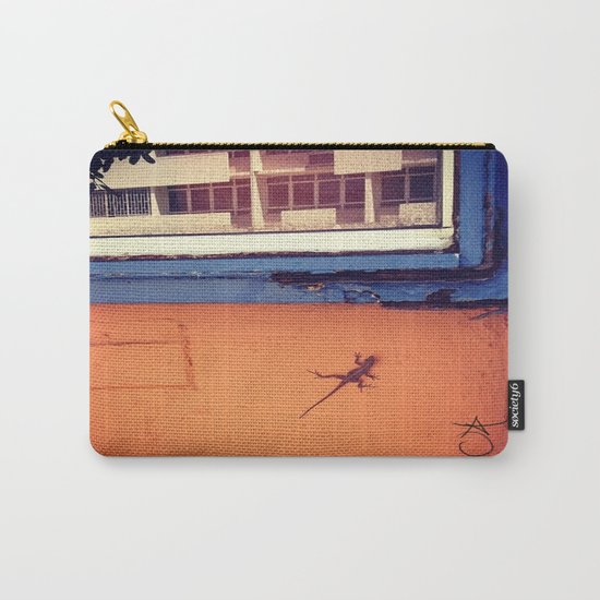 Lizard in Puerto Rico Carry-All Pouch