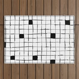 Hand Drawn Grid 1.1 Outdoor Rug