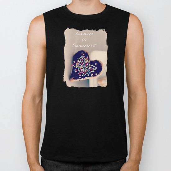 Love is Sweet - JUSTART © Biker Tank