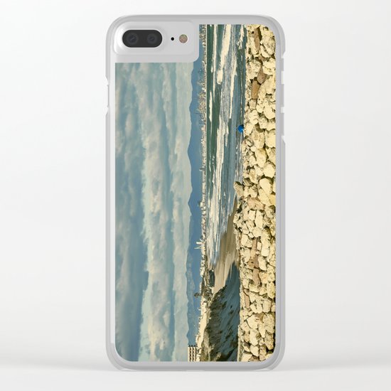 Sea and Sky Clear iPhone Case