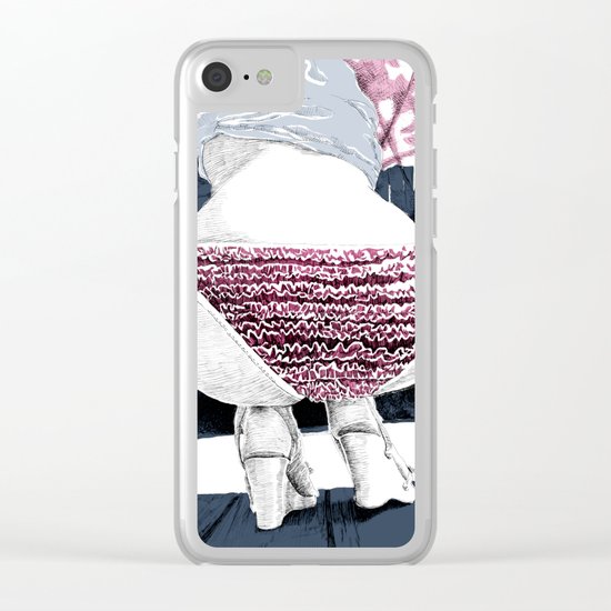 Frou-frou Clear iPhone Case