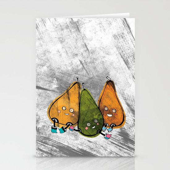 Drunken Pears Brothers Stationery Cards