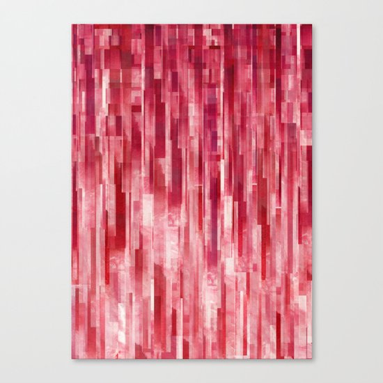 Red Rain Canvas Print