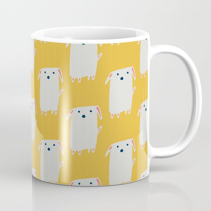 Cute sweet Dog Yellow Coffee Mug
