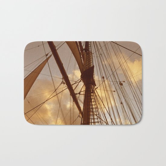SAILS AT DUSK Bath Mat