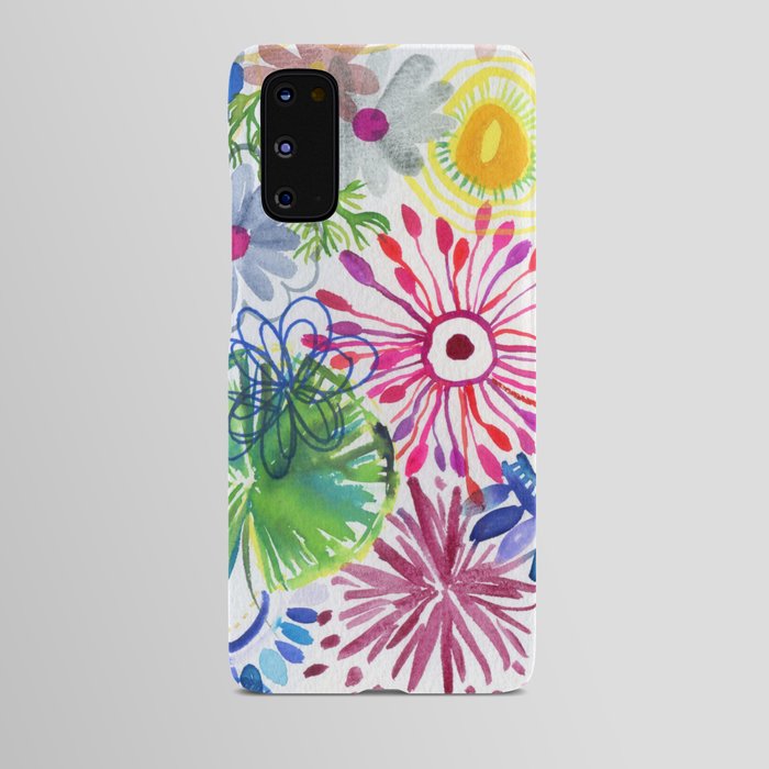 floral desert Android Case