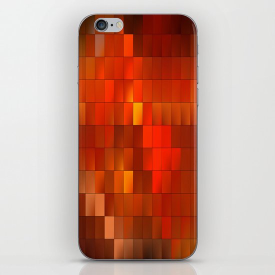 light squares iPhone Skin