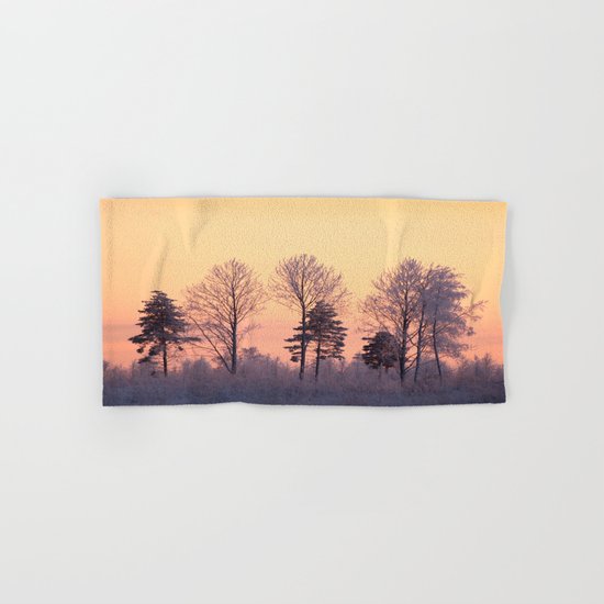 Winter Trees Hand & Bath Towel