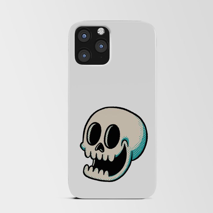 Happy Skull iPhone Card Case
