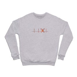 Social Media Manager Heartbeat Crewneck Sweatshirt