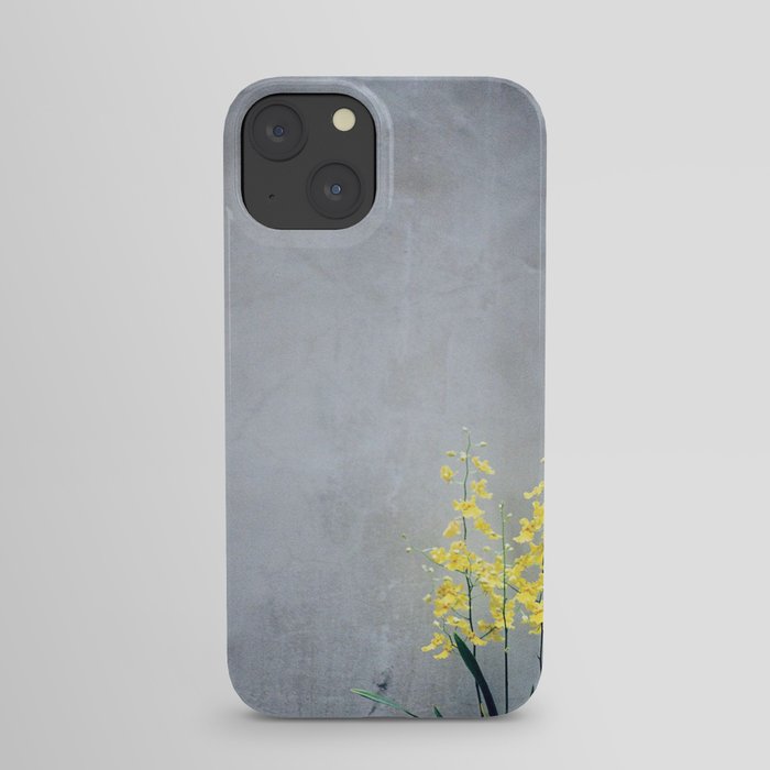 Flowers by the wall iPhone Case