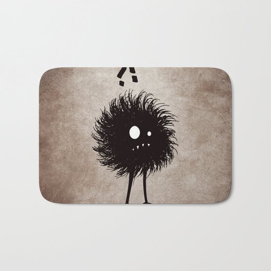 Evil Bug Wondering Bath Mat