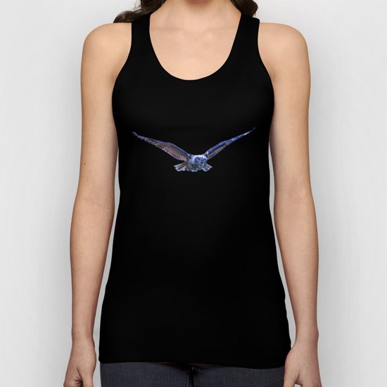 Owl flight Unisex Tank Top