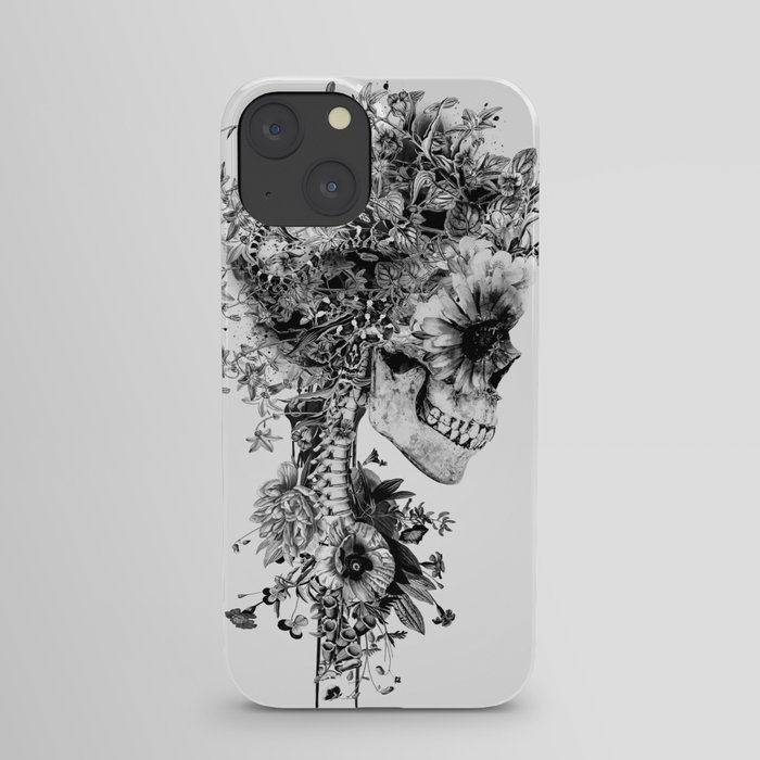 Skull BW iPhone Case
