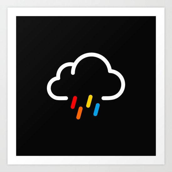 Lovely Rainy Day Art Print