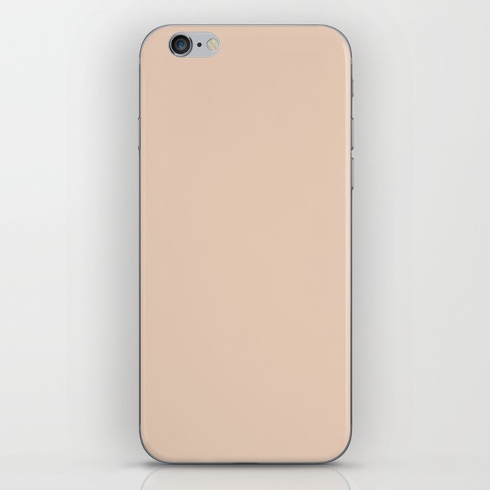 Pale Pastel Pink Solid Color Hue Shade 2 - Patternless iPhone Skin