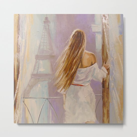 Parisian Metal Print