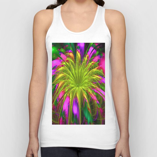 Fiesta Flower III Unisex Tank Top