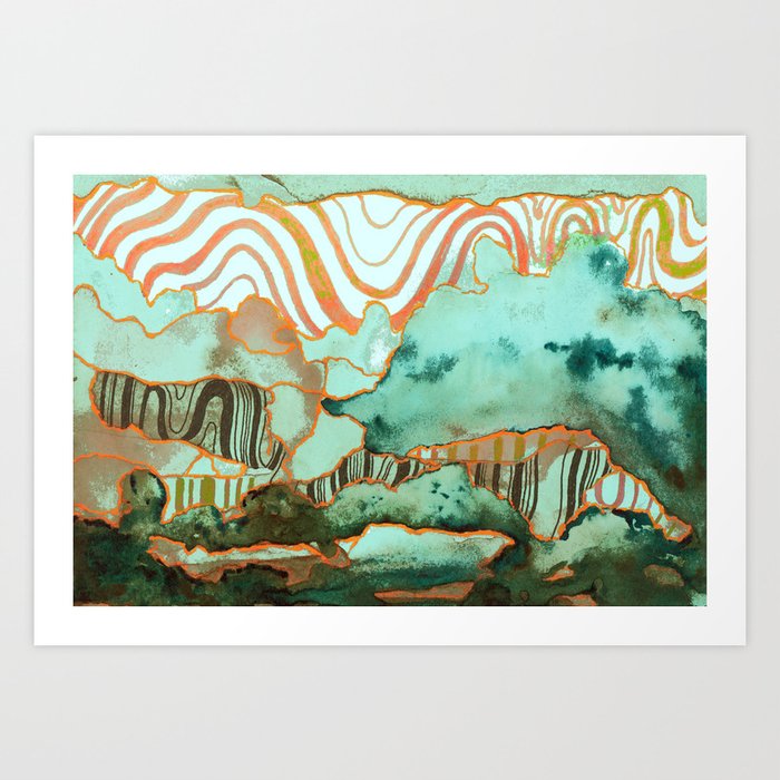 watercolor Art Print