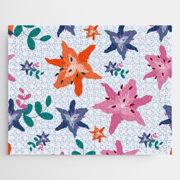 Floral Pattern Design Jigsaw Puzzle