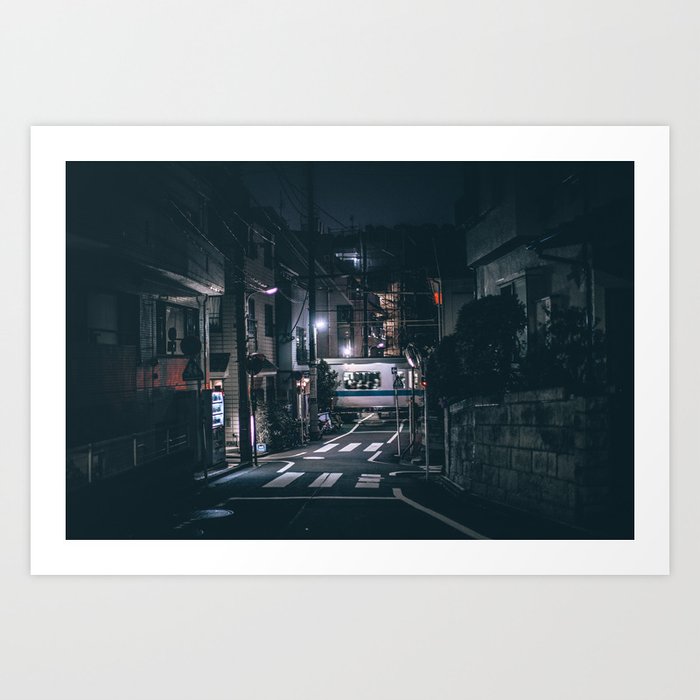 Tokyo Nightlife Art Print