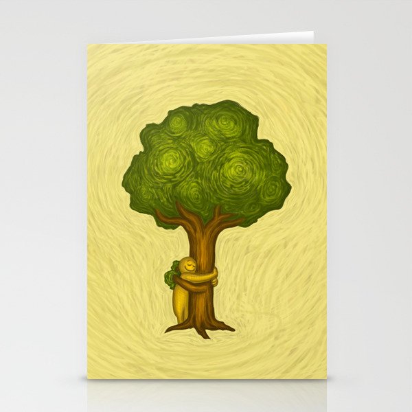 Tree Hugger Stationery Cards