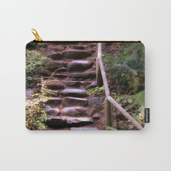 Old Wet Stone Steps Carry-All Pouch