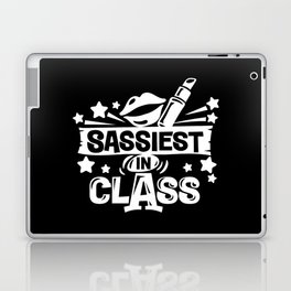 Sassiest In Class Cute School Student Girly Quote Laptop Skin