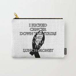 Cancer Bully (Black Ribbon) Carry-All Pouch