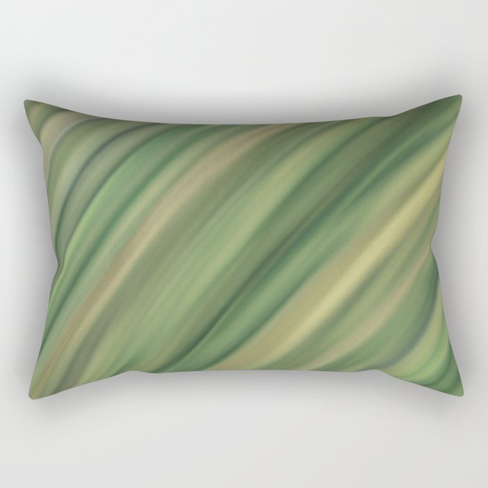 Emerald Gradient Rectangular Pillow