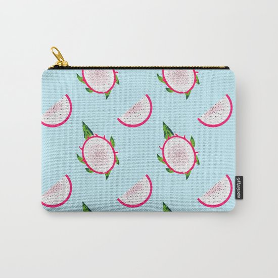 Dragon Fruit Pattern Carry-All Pouch