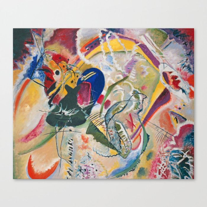 Wassily Kandinsky | Abstract art Canvas Print