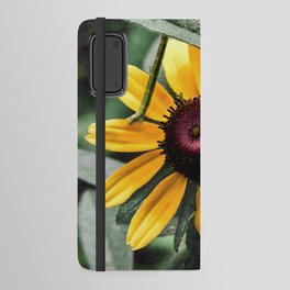 Yellow Coneflower Android Wallet Case