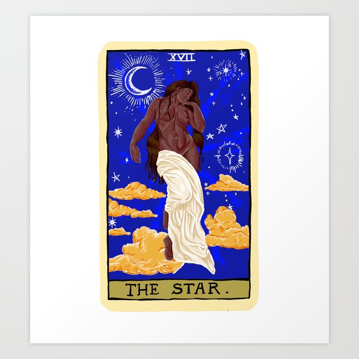 The Star Tarot Card Art Print
