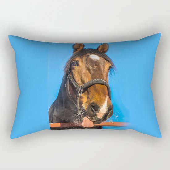 Horse Albert Rectangular Pillow