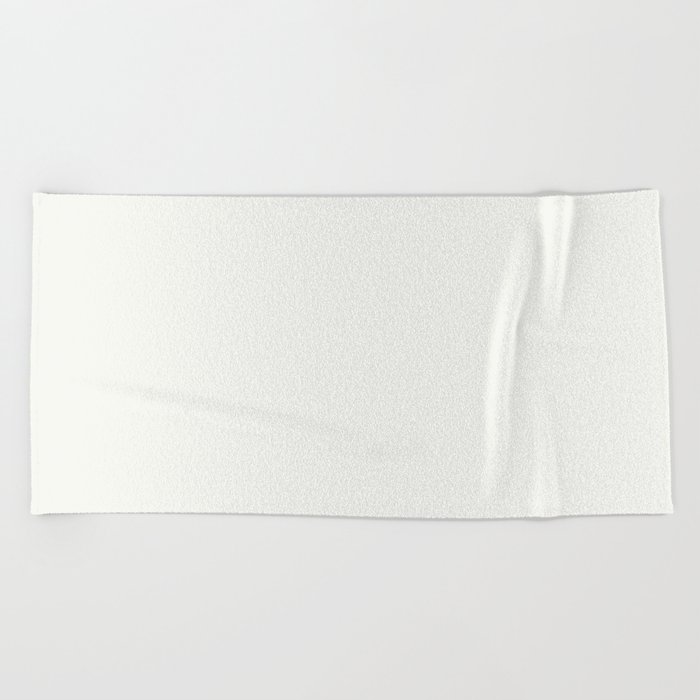 Reflected Light White Beach Towel