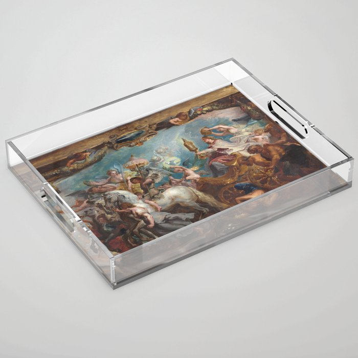 The Triumph of the Church, after 1628 Acrylic Tray