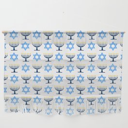 Menorah and Star of David Wall Hanging