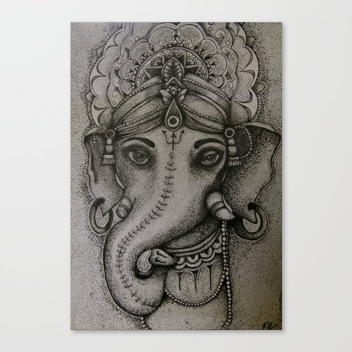 Ganesh: God of Good Fortune Canvas Print